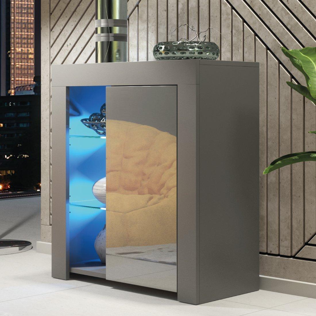 Sideboard 83cm TV Unit Modern Cabinet Cupboard TV Stand